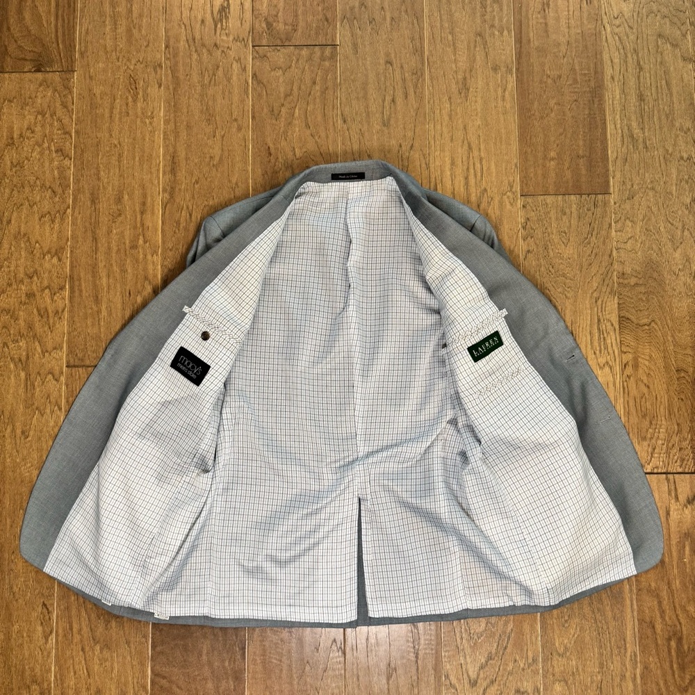 Ralph Lauren Classic Gray Blazer - Picture 11 of 16
